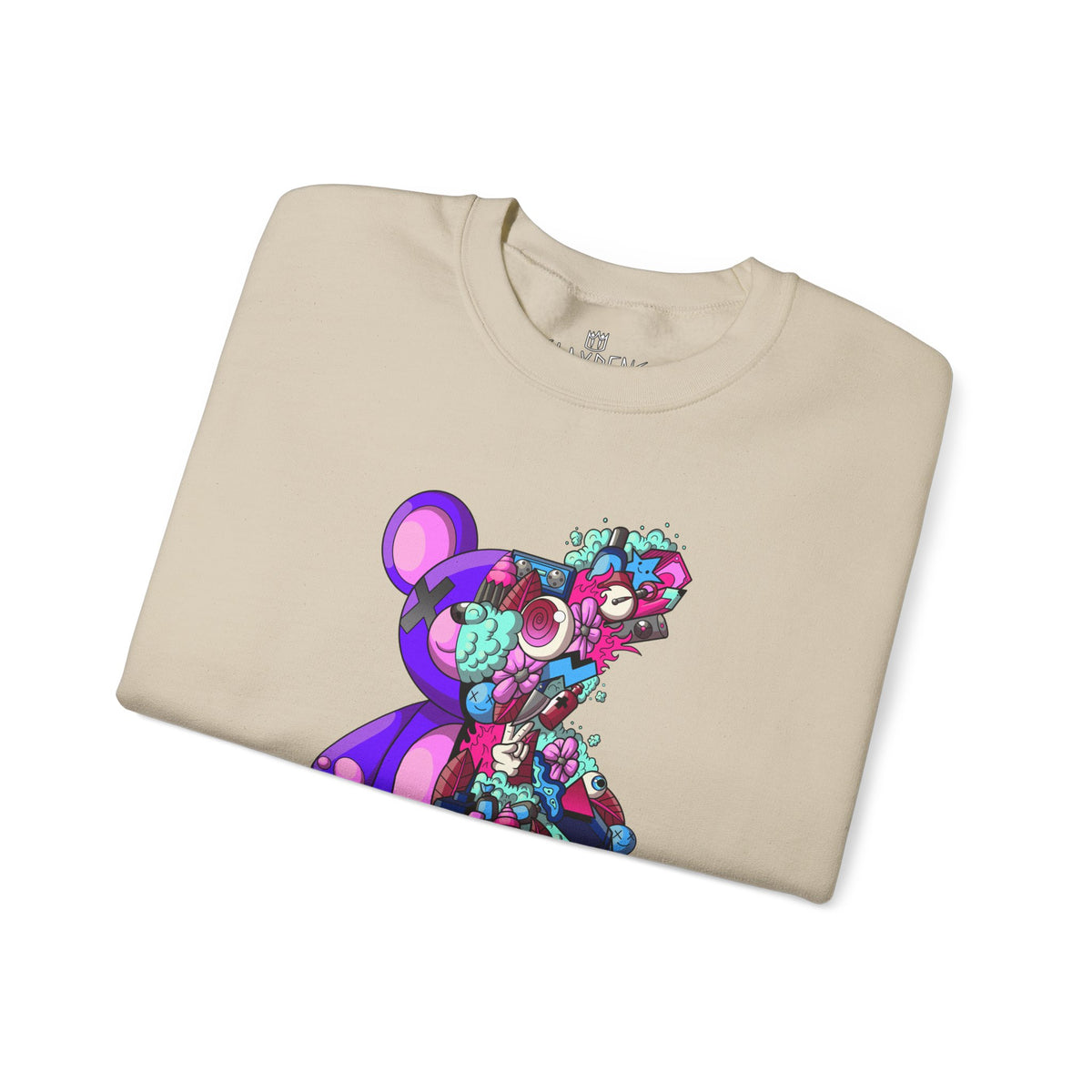 Unisex Heavy Blend™ Crewneck Sweatshirt-Doodle Teddie
