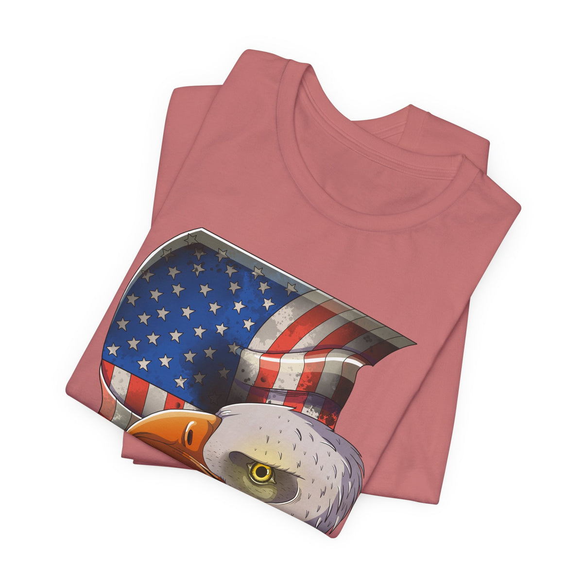 Bella+Canvas Unisex Jersey Short Sleeve Tee with print on sleeve
