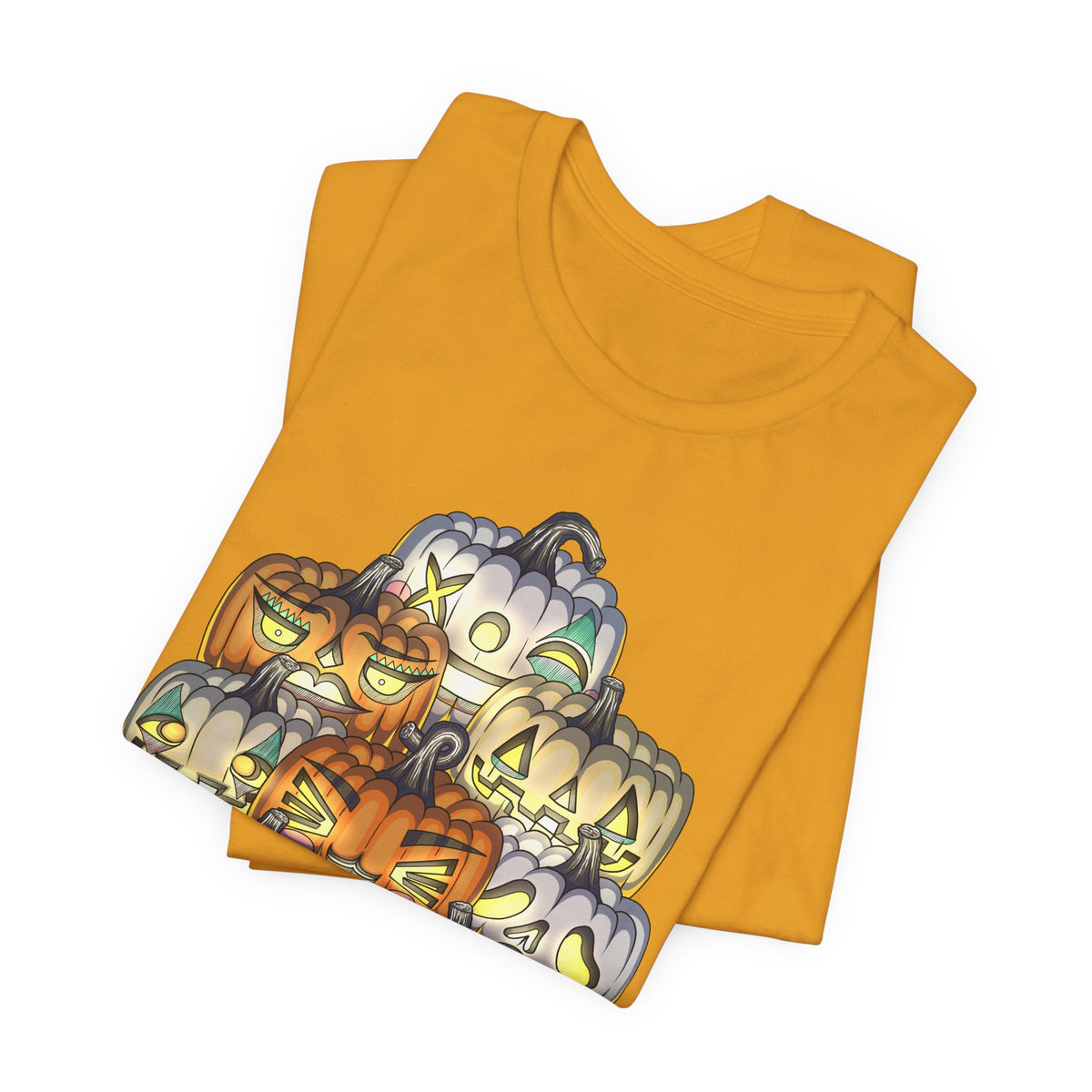 Halloween Pumpkin Unisex Jersey Short Sleeve Tee