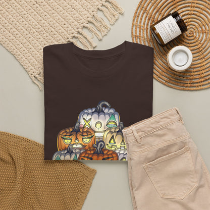 Halloween Pumpkin Unisex Heavy Cotton Tee