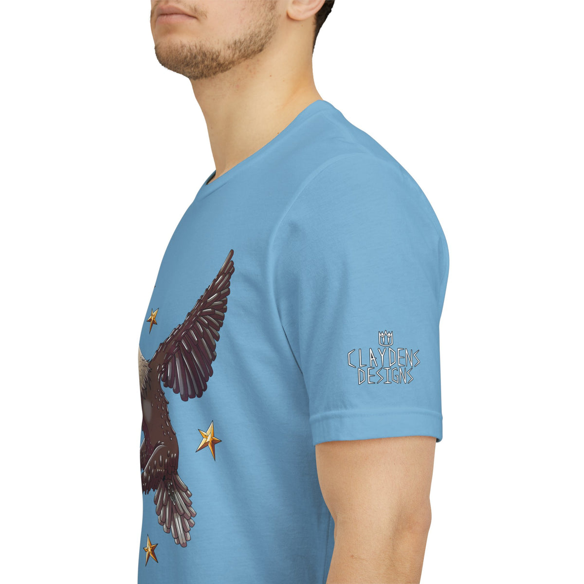Unisex Jersey Short Sleeve Tee- Eagle