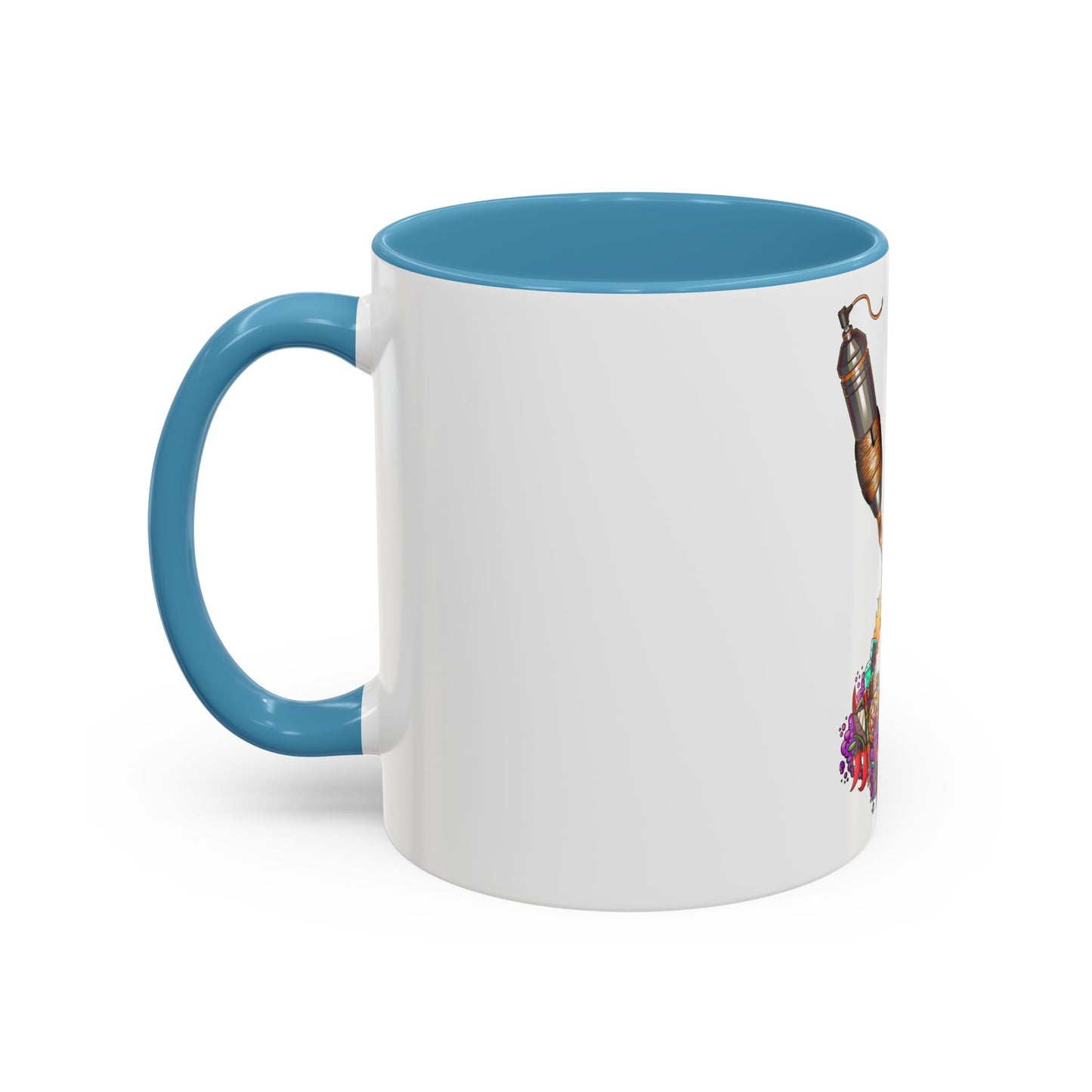 Accent Coffee Mug-Doodle Tattoo