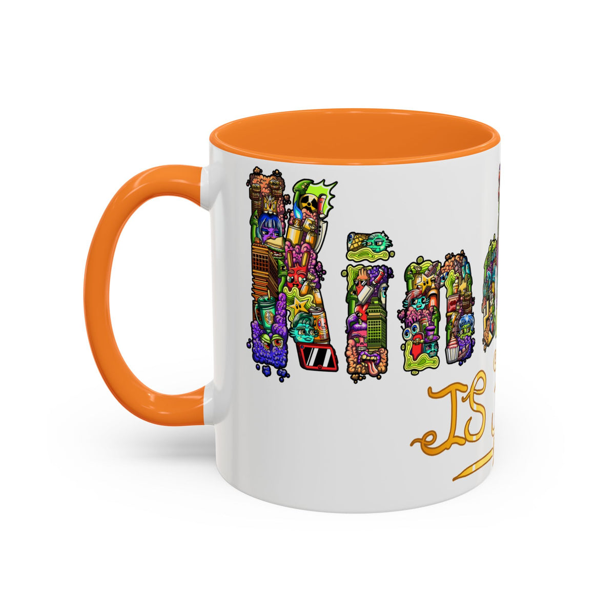 Kindness is Free Colorful Mugs (11oz, 15oz)