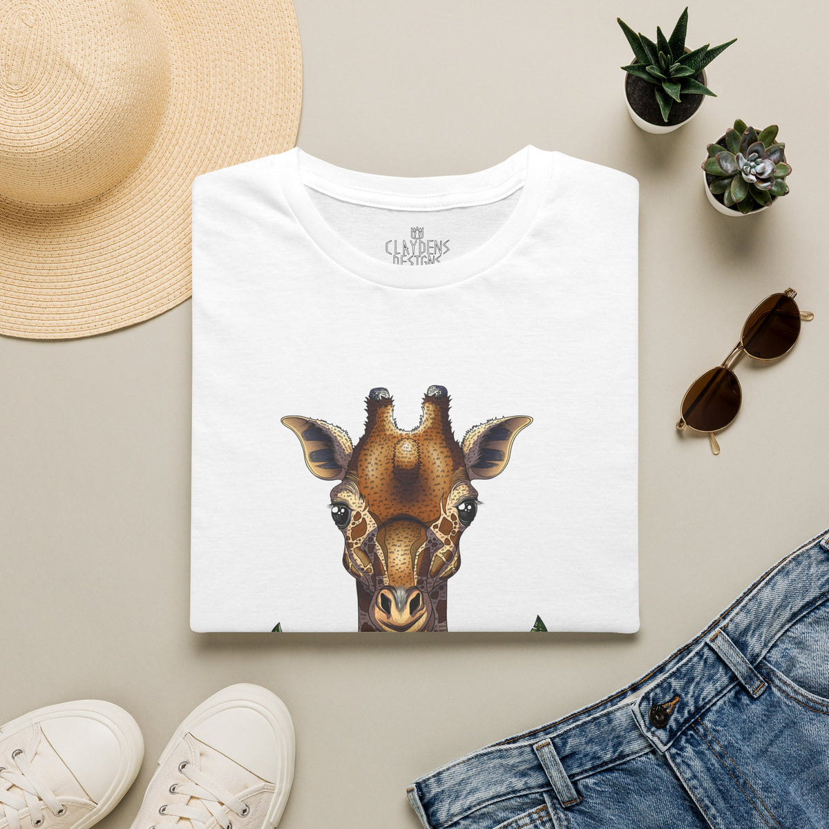Giraffe Unisex Softstyle T-Shirt