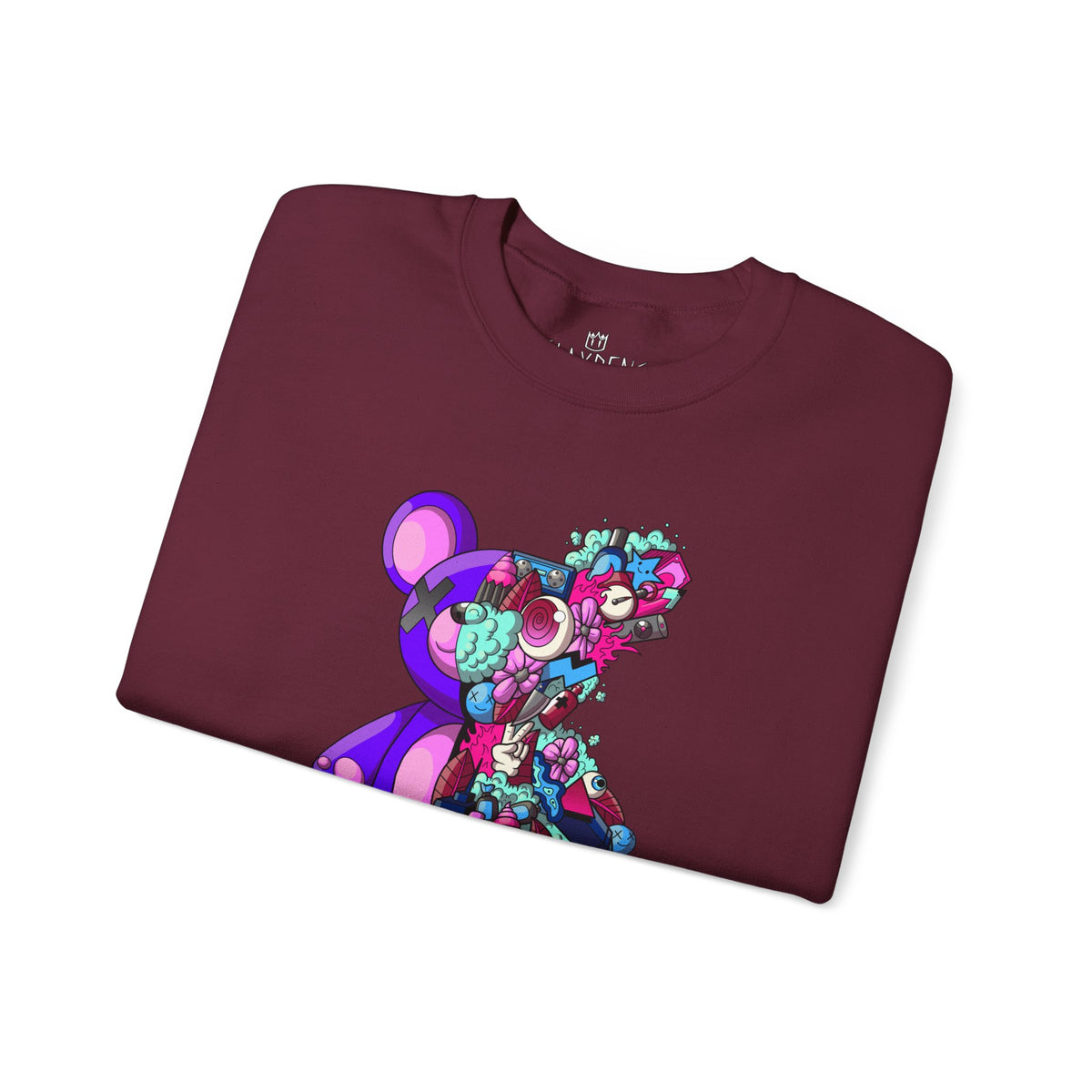 Unisex Heavy Blend™ Crewneck Sweatshirt-Doodle Teddie