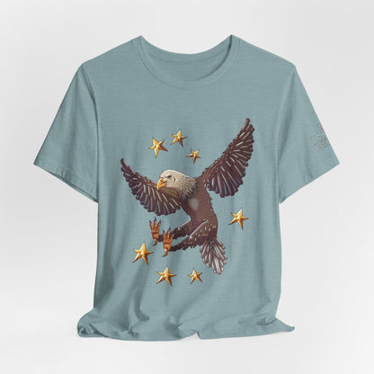 Unisex Jersey Short Sleeve Tee- Eagle