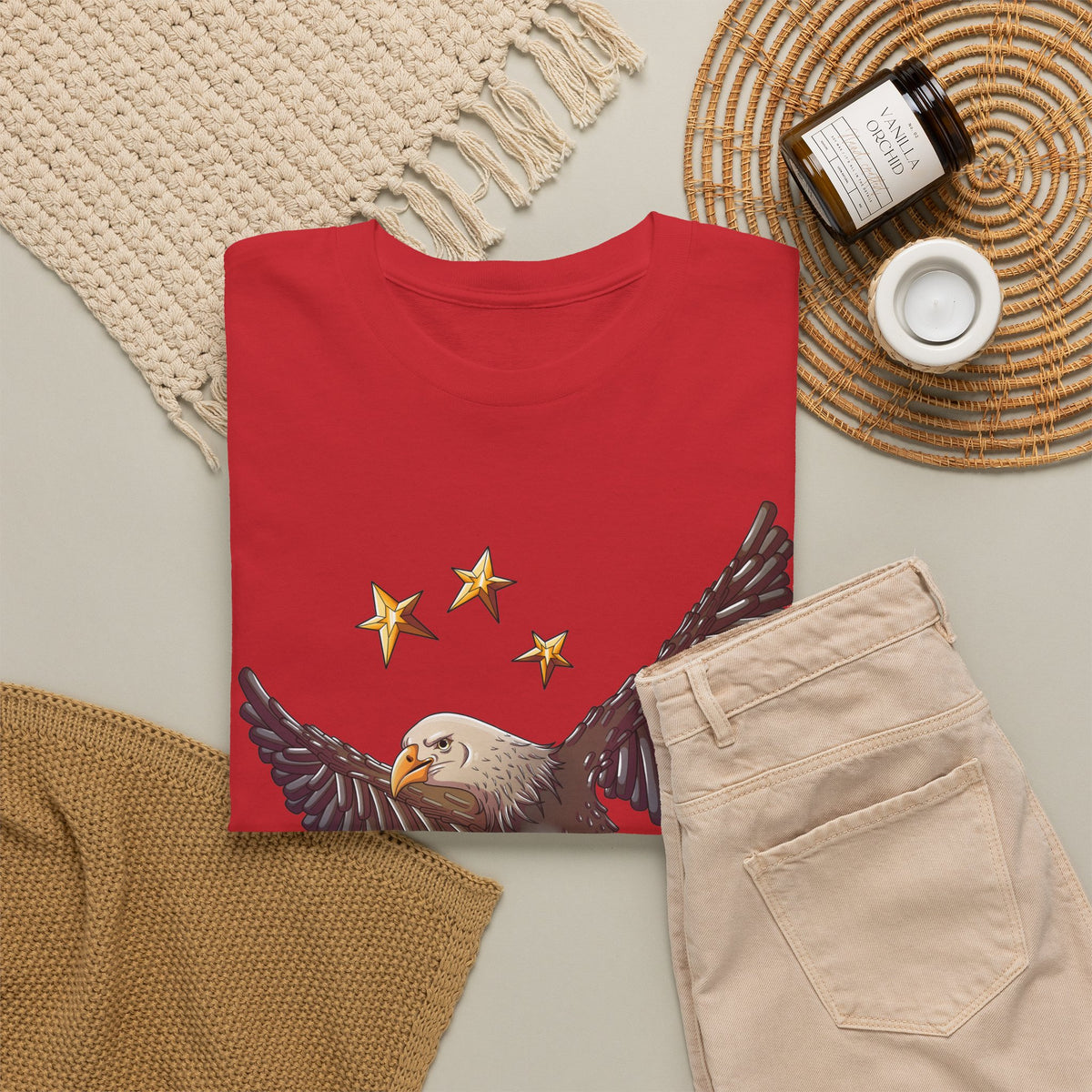 Adult Eagle Unisex Heavy Cotton Tee