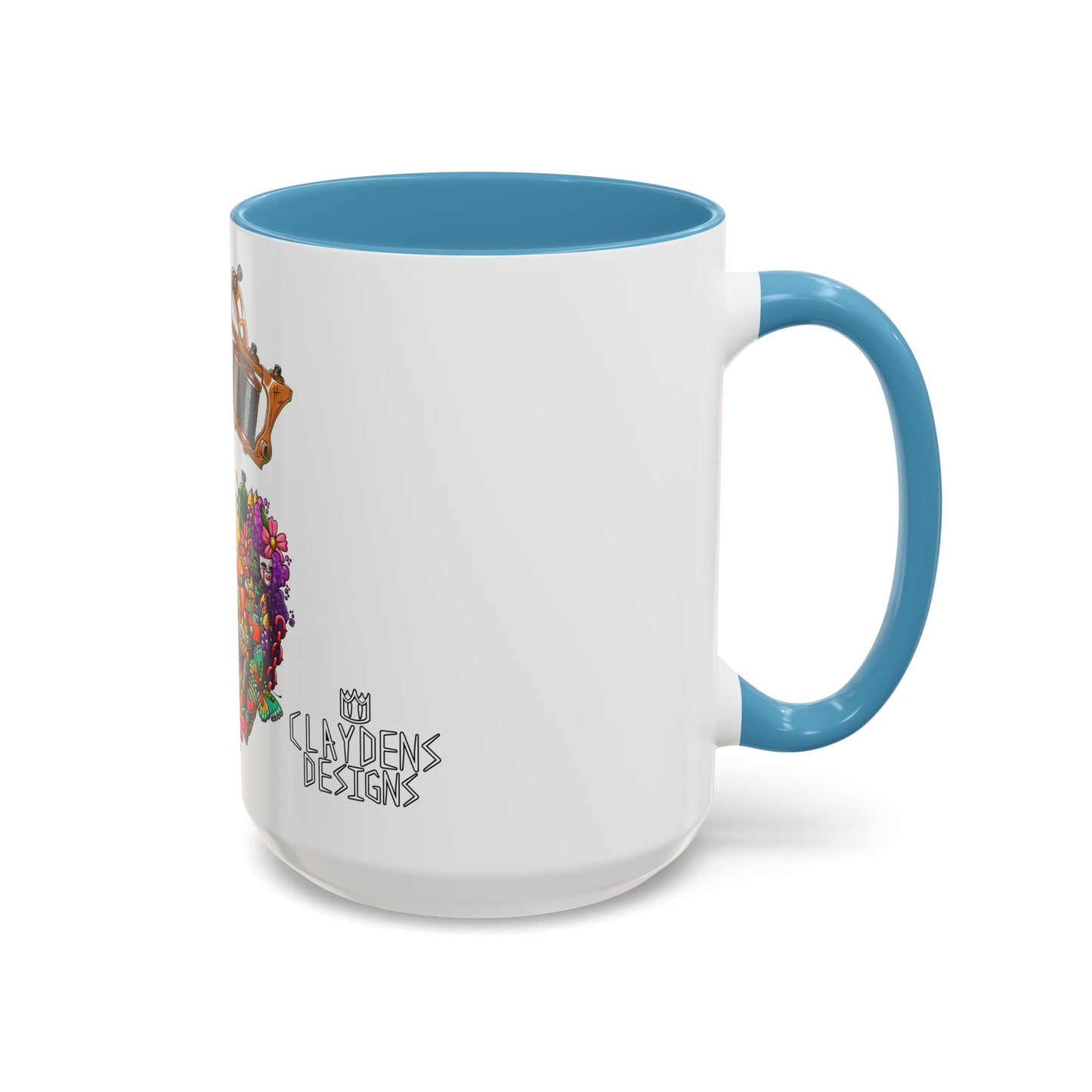 Accent Coffee Mug-Doodle Tattoo