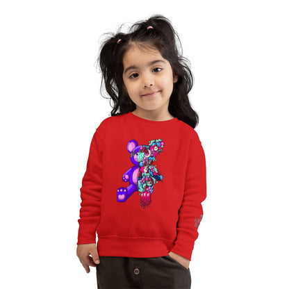 Toddler Sweatshirt-Doodle Teddy