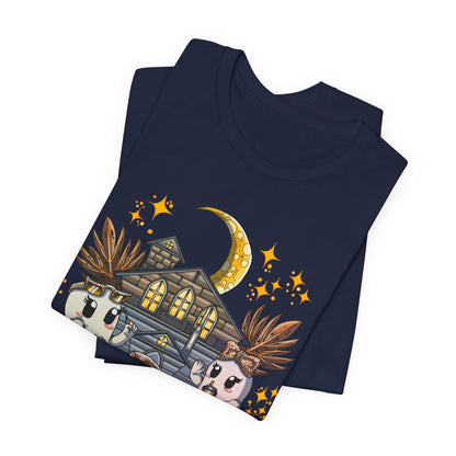 Halloween Pumpkin Unisex Jersey Short Sleeve Tee