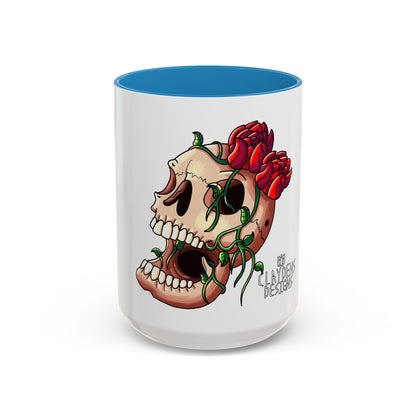 Accent Coffee Mug-Skull design