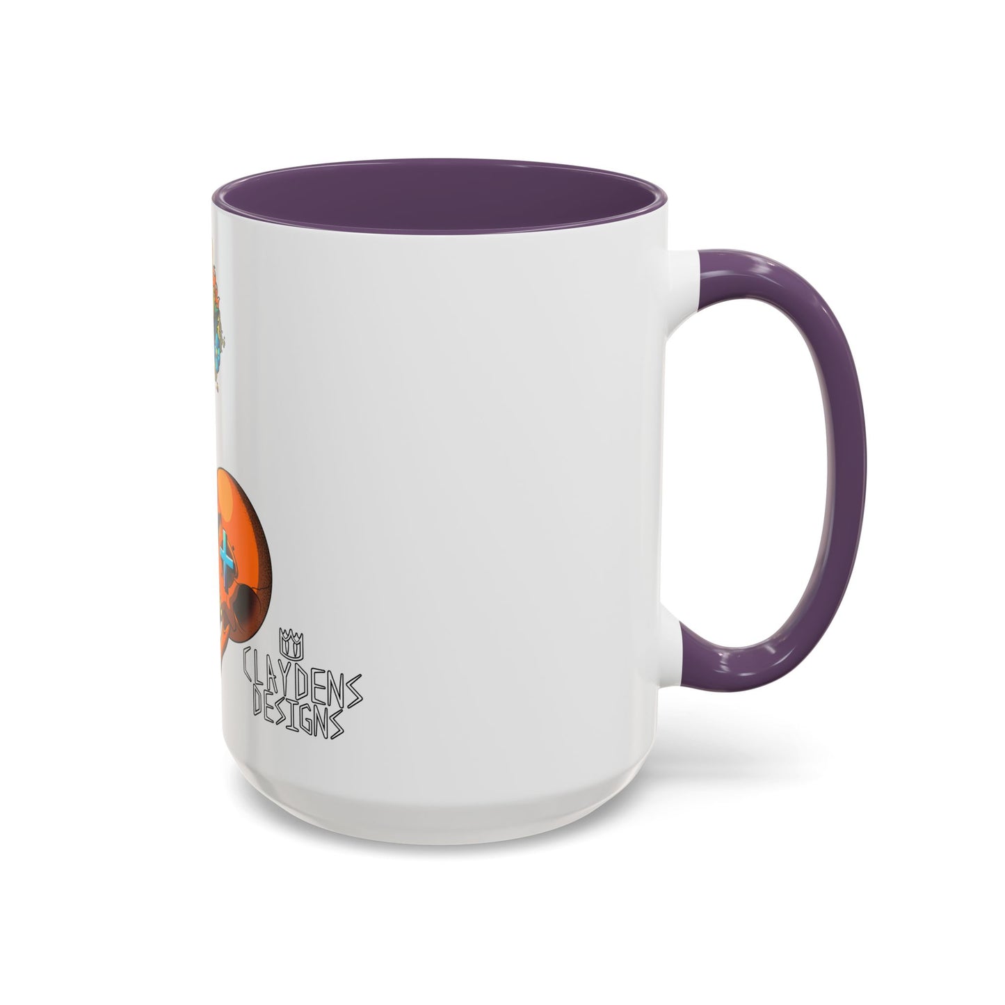 Accent Coffee Mug-Doodle Skull