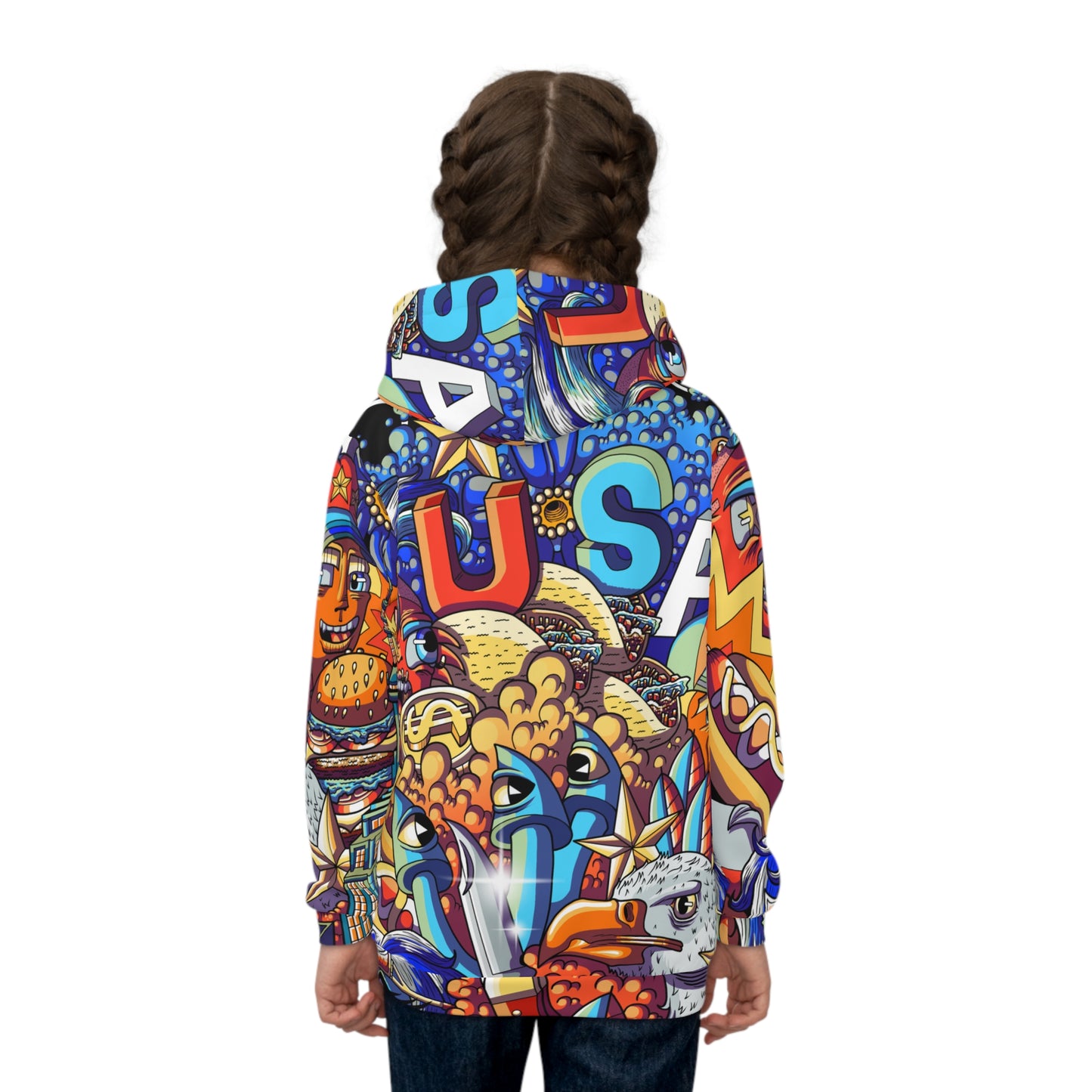 Children's Hoodie -All over print