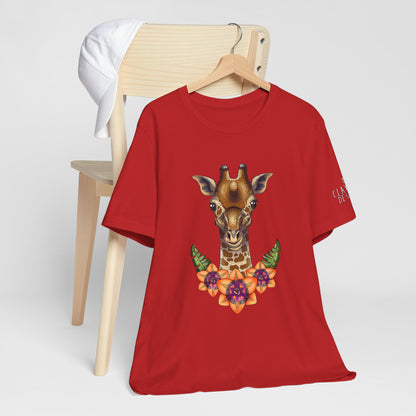 Giraffe Unisex Jersey Short Sleeve Tee