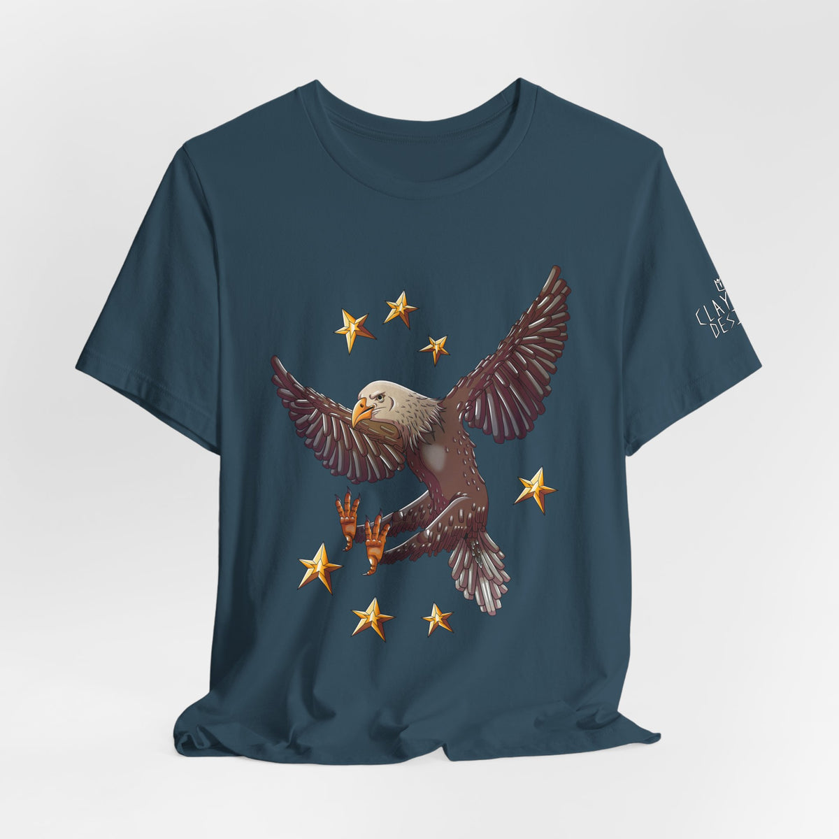 Unisex Jersey Short Sleeve Tee- Eagle