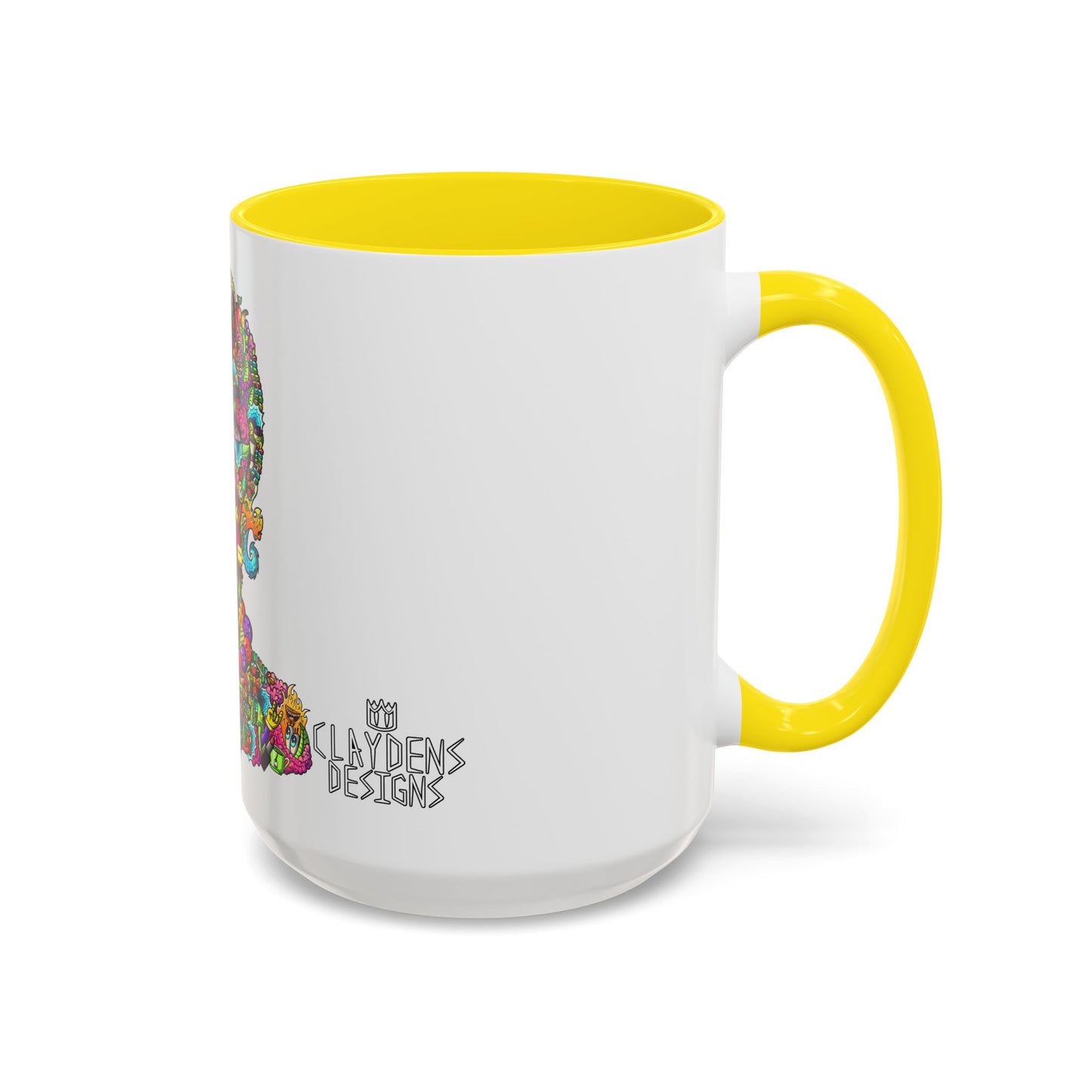 Accent Coffee Mug-Doodle Girl