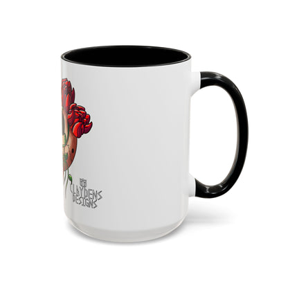 Accent Coffee Mug-Skull design