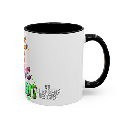 Accent Coffee Mug-Doodle It's OK