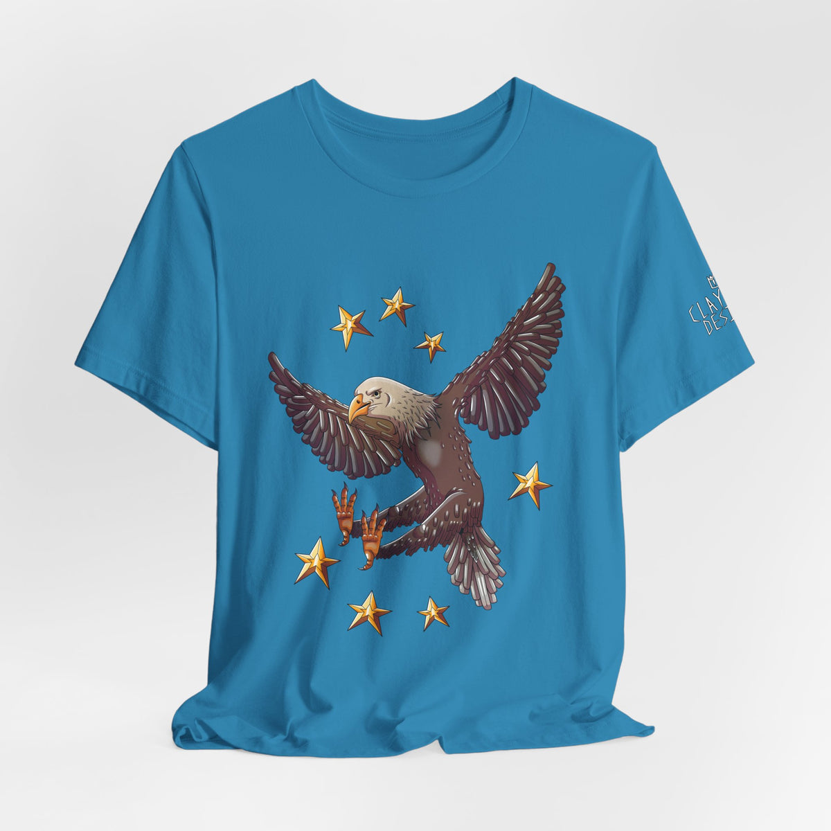 Unisex Jersey Short Sleeve Tee- Eagle