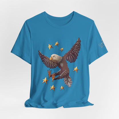 Unisex Jersey Short Sleeve Tee- Eagle