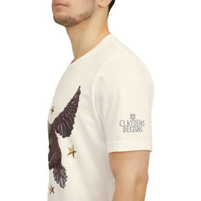 Unisex Jersey Short Sleeve Tee- Eagle