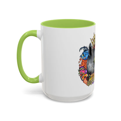 Accent Coffee Mug-Doodle Rhino