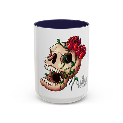 Accent Coffee Mug-Skull design
