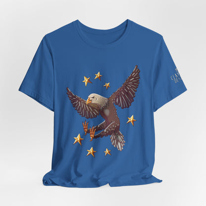 Unisex Jersey Short Sleeve Tee- Eagle
