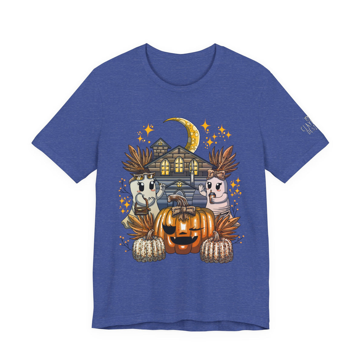 Halloween Pumpkin Unisex Jersey Short Sleeve Tee