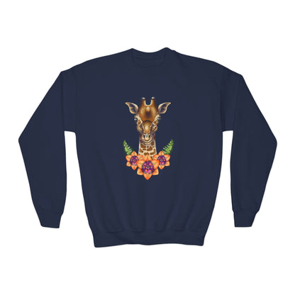 Giraffe Youth Crewneck Sweatshirt