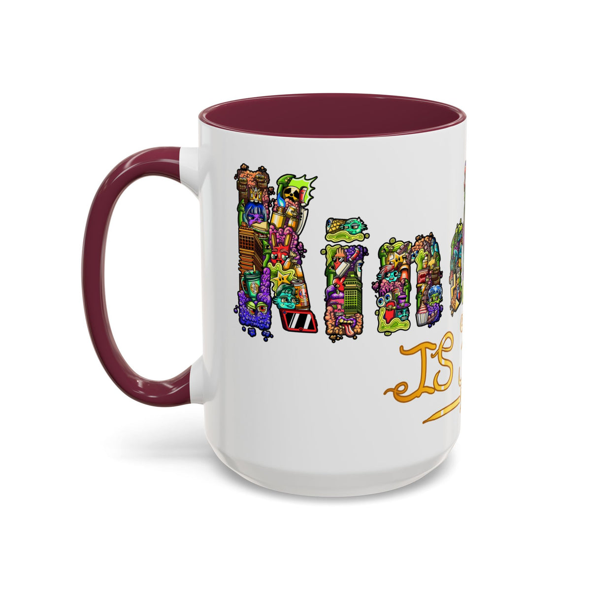 Kindness is Free Colorful Mugs (11oz, 15oz)