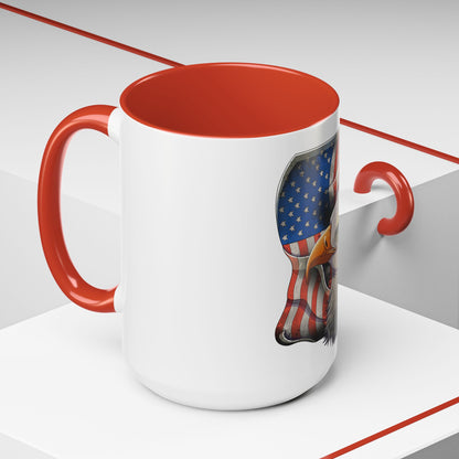 Accent Coffee Mug-American Flag