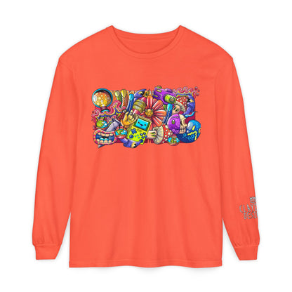 Unisex Garment-dyed Long Sleeve T-Shirt