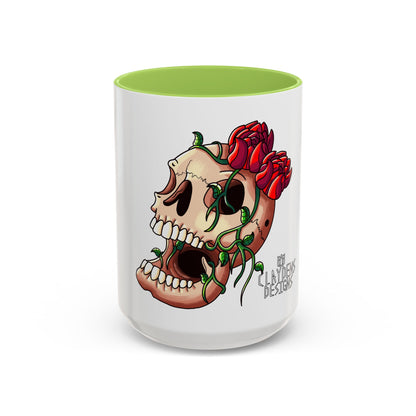 Accent Coffee Mug-Skull design