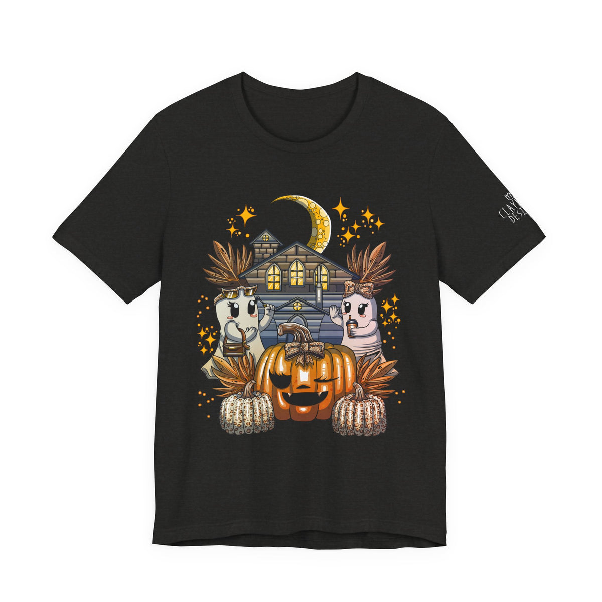 Halloween Pumpkin Unisex Jersey Short Sleeve Tee