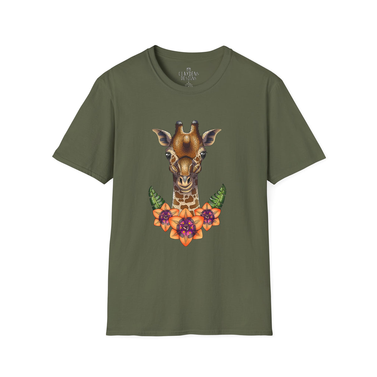 Giraffe Unisex Softstyle T-Shirt