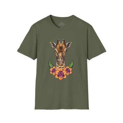 Giraffe Unisex Softstyle T-Shirt