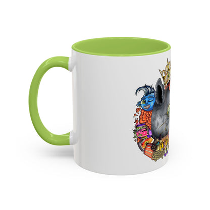 Accent Coffee Mug-Doodle Rhino