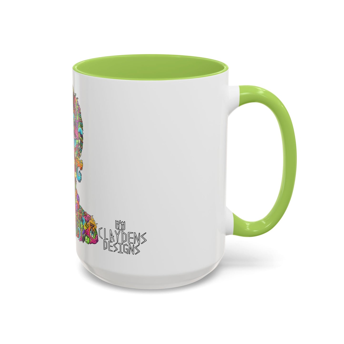 Accent Coffee Mug-Doodle Girl