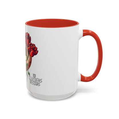 Accent Coffee Mug-Skull design