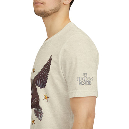 Unisex Jersey Short Sleeve Tee- Eagle