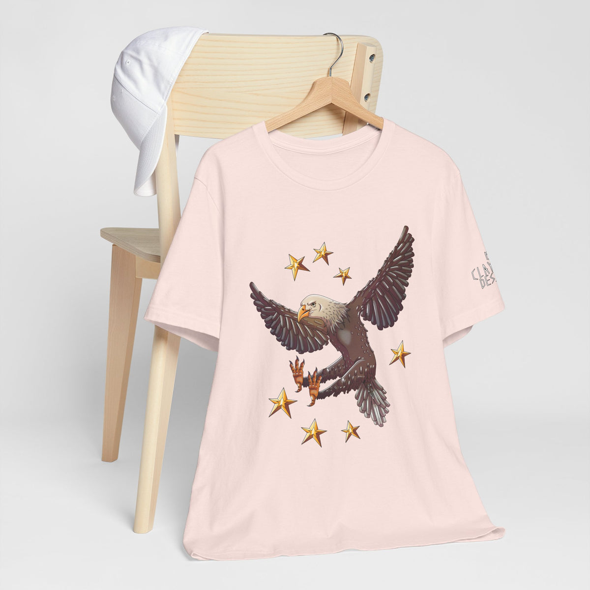 Unisex Jersey Short Sleeve Tee- Eagle