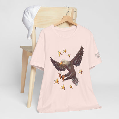 Unisex Jersey Short Sleeve Tee- Eagle