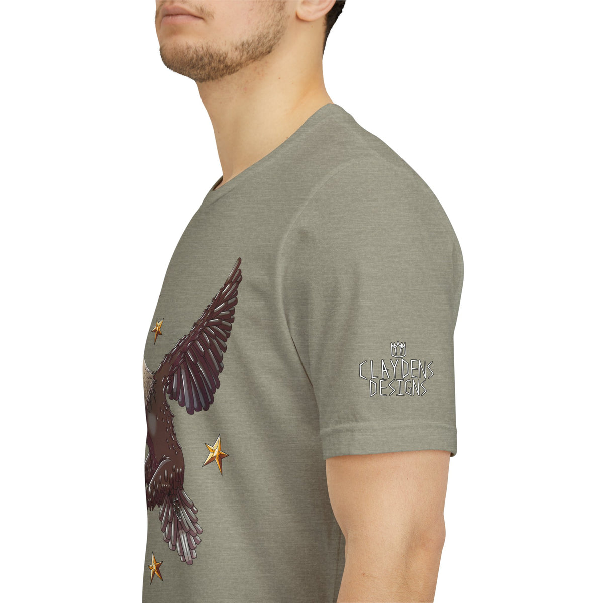 Unisex Jersey Short Sleeve Tee- Eagle