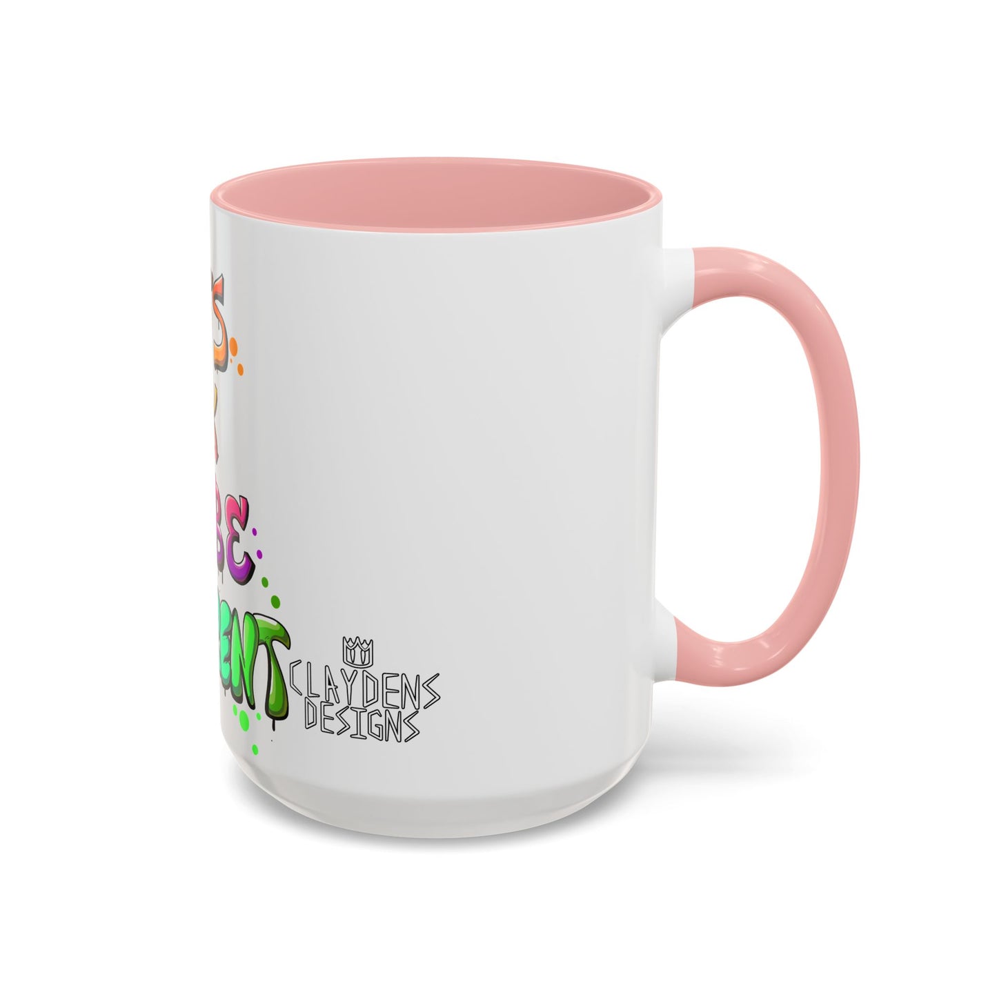Accent Coffee Mug-Doodle It's OK