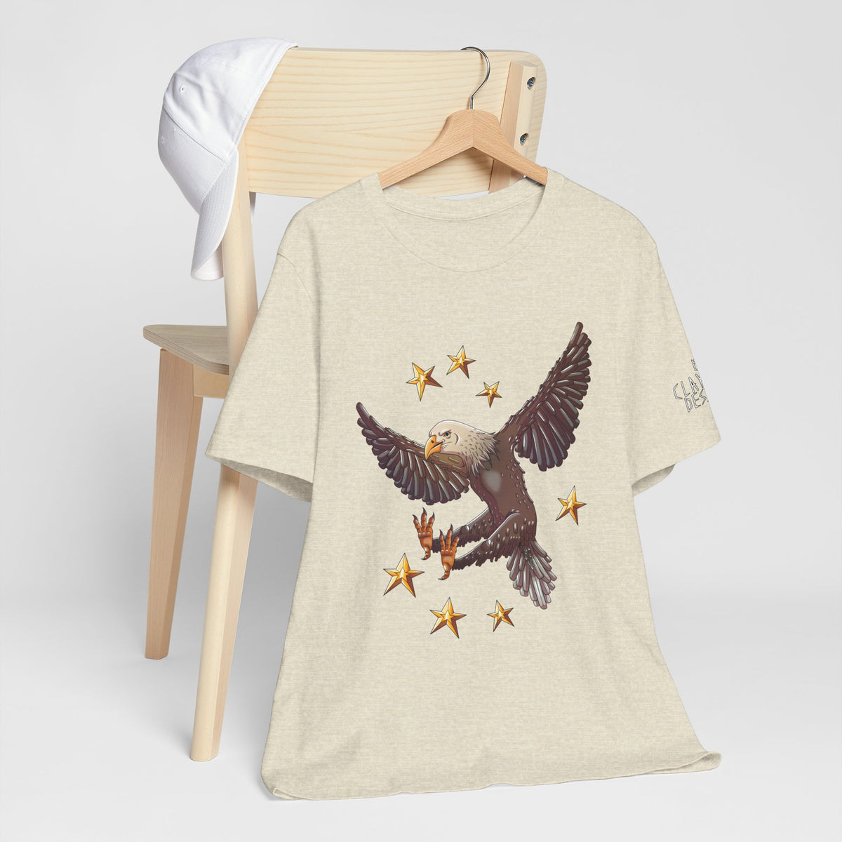 Unisex Jersey Short Sleeve Tee- Eagle