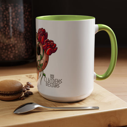 Accent Coffee Mug-Skull design