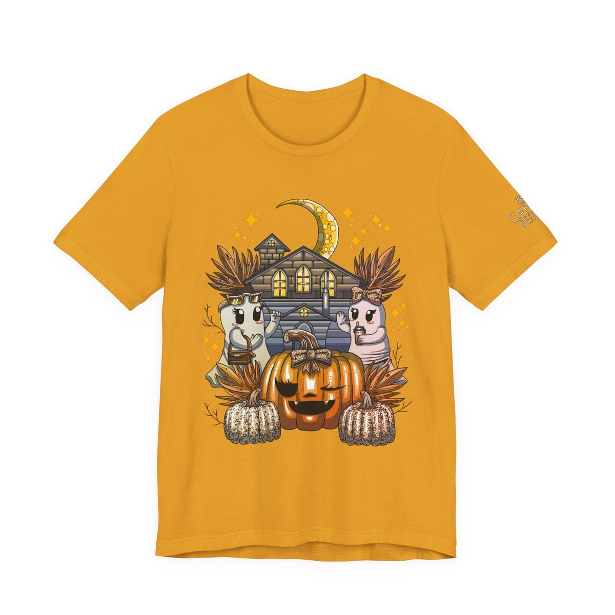 Halloween Pumpkin Unisex Jersey Short Sleeve Tee