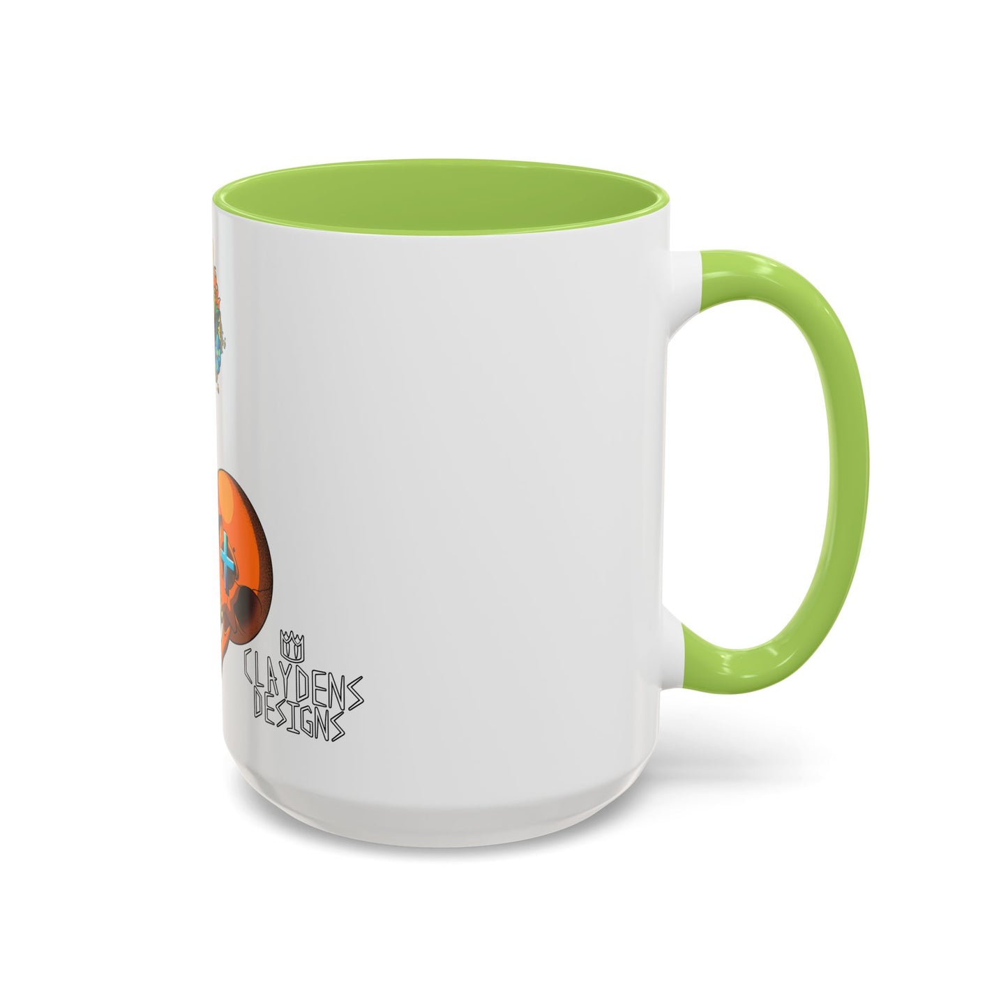 Accent Coffee Mug-Doodle Skull