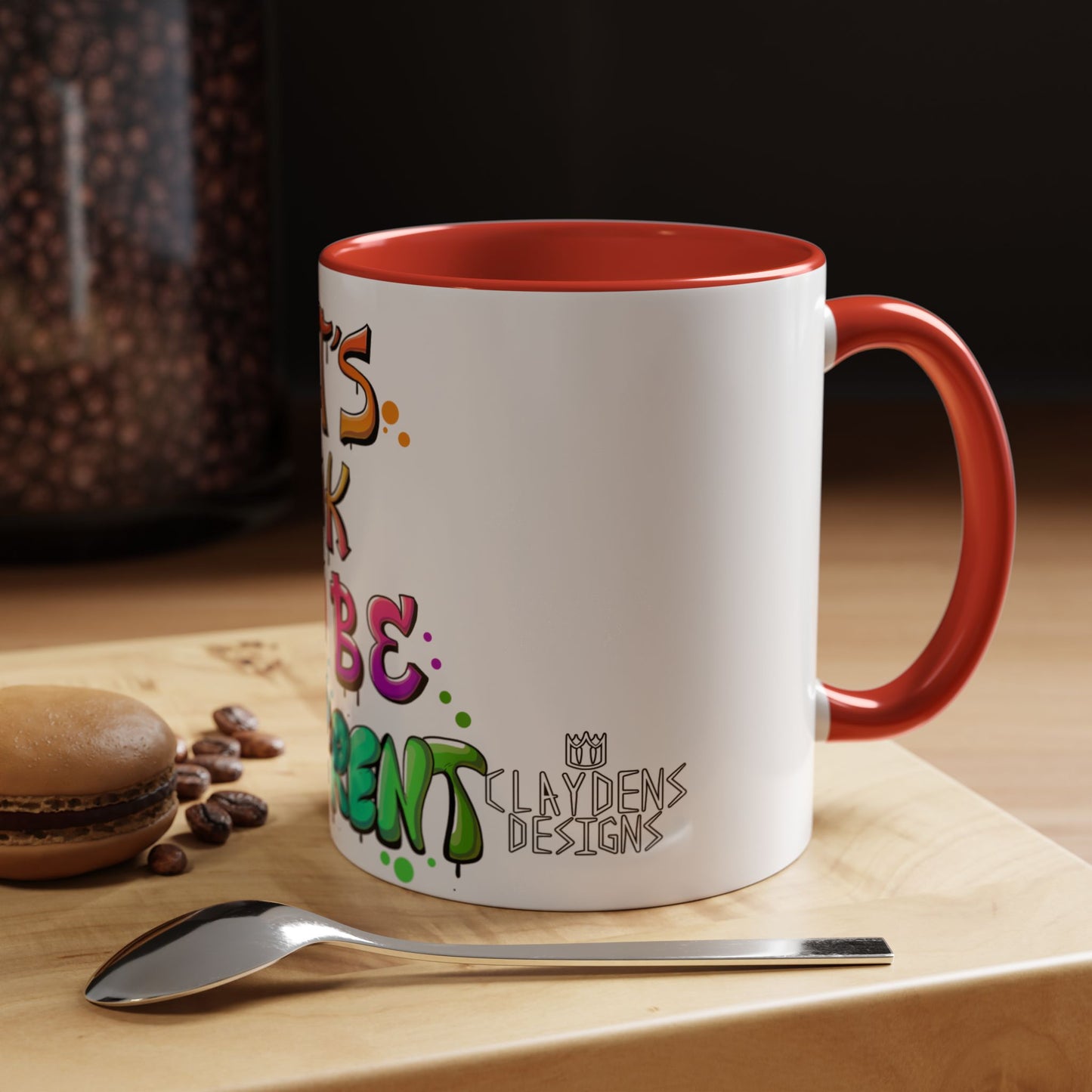 Accent Coffee Mug-Doodle It's OK